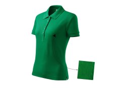 Bavlněné polo tričko Malfini W MLI-21316 grass green