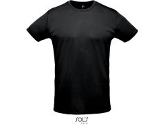 SOL´S Sprint Unisex piqué sportovní tričko 25.2995 black