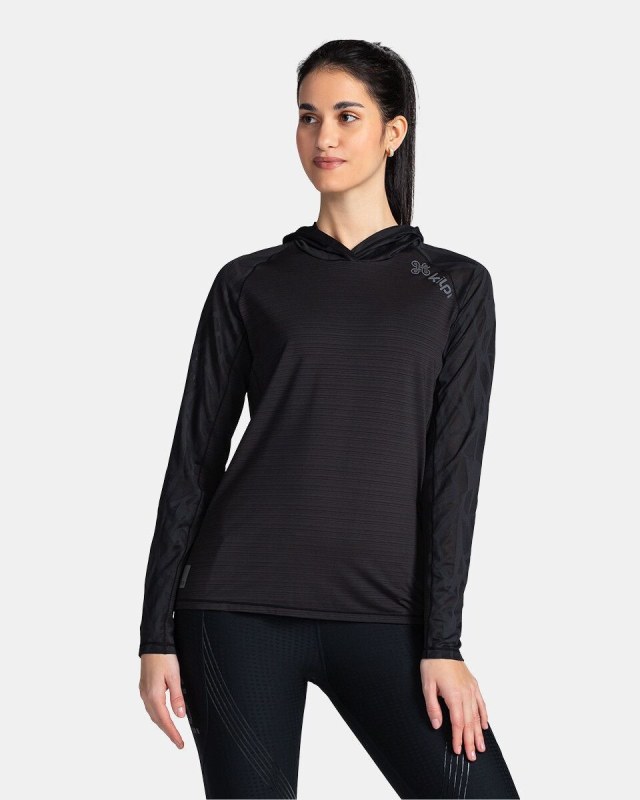 Dámské funkční triko Aileen-w Černá - Kilpi - Pro ženy trička, tílka, košile