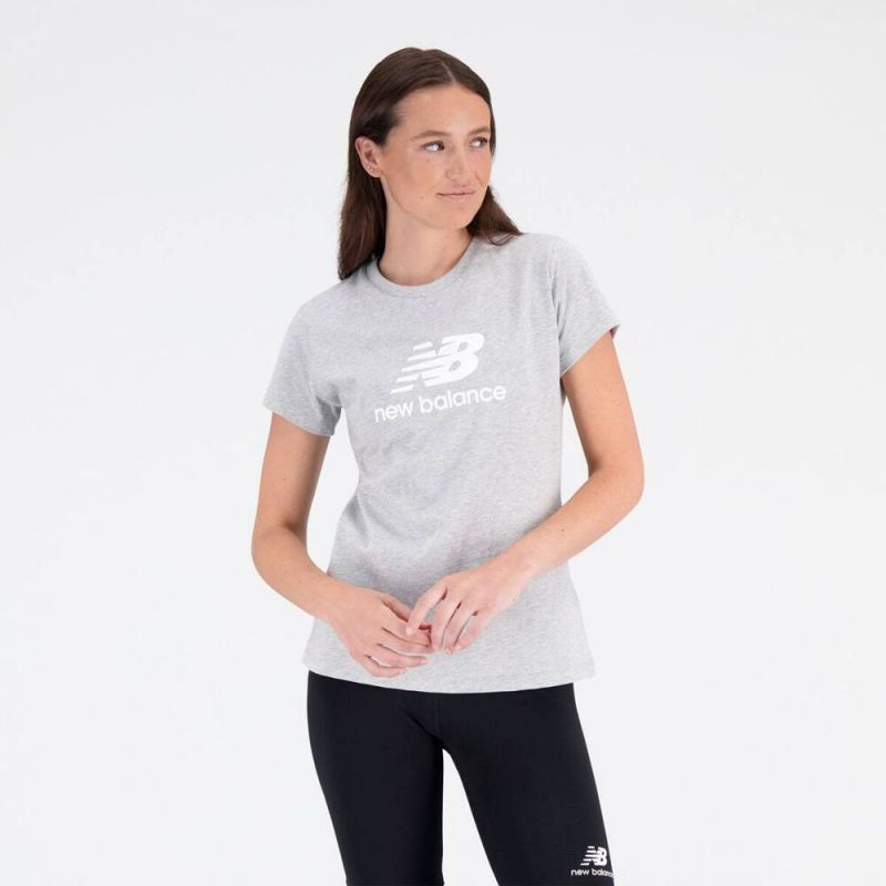 Dámské boty New Balance Essentials Stacked Logo CO AG W WT31546AG - Pro ženy trička, tílka, košile