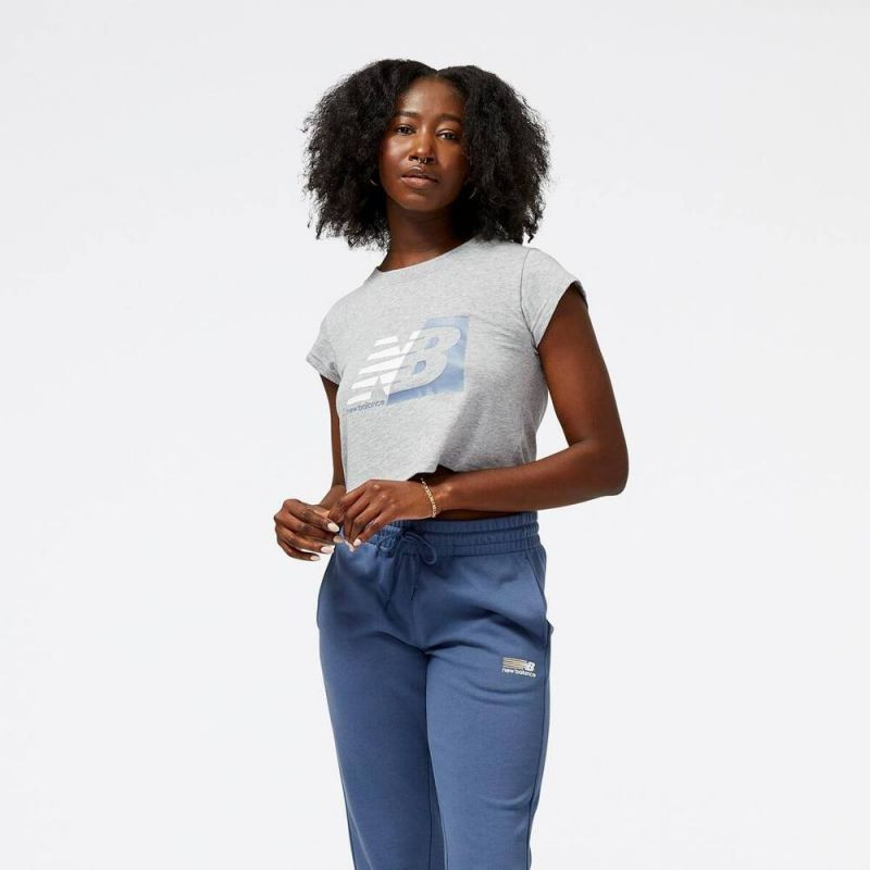 Dámské tričko New Balance Sport Core Dual Colored CO AG W WT31817AG - Pro ženy trička, tílka, košile