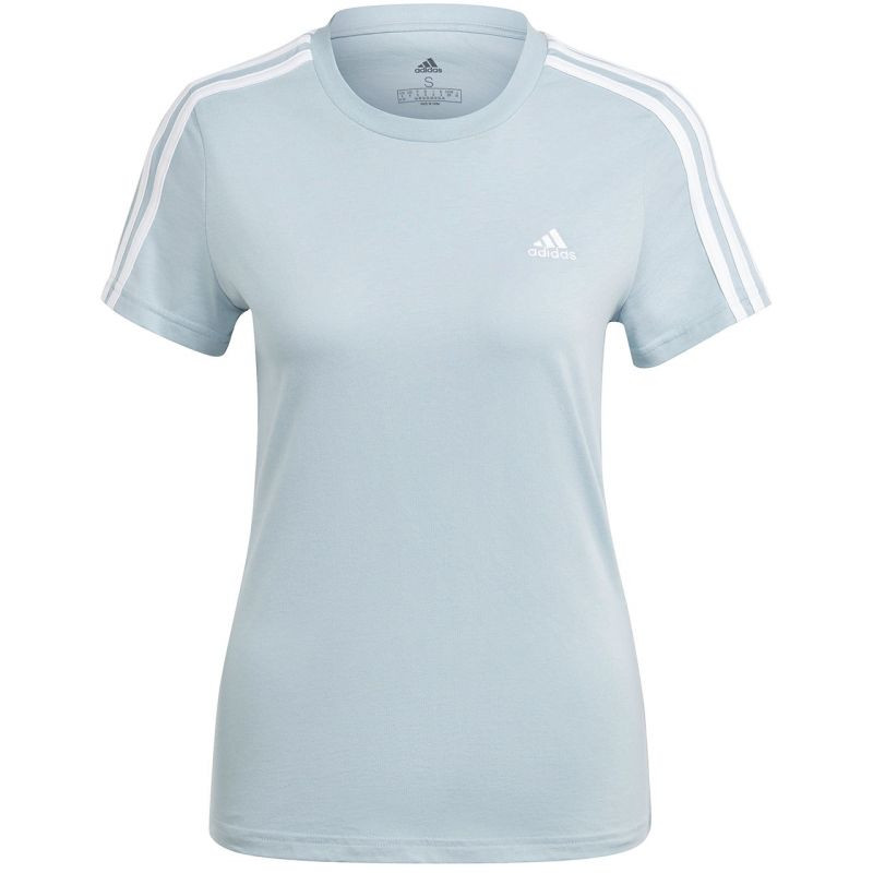 Tričko adidas Essentials Slim 3-Stripes Tee W IM2788 - Pro ženy trička, tílka, košile