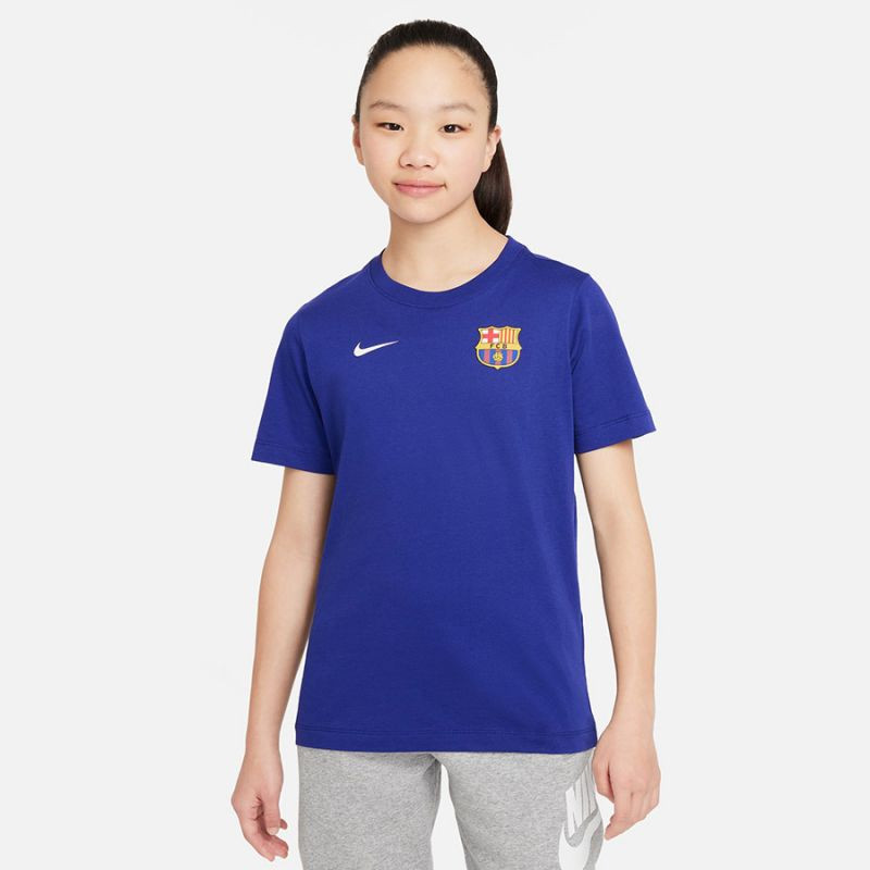 Nike FC Barcelona SS Number Tee 9 U tričko s krátkým rukávem FQ7121-455 - Pro ženy trička, tílka, košile