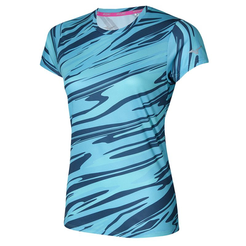 Tričko Mizuno Core Graphic Tee W J2GAA20829 - Pro ženy trička, tílka, košile