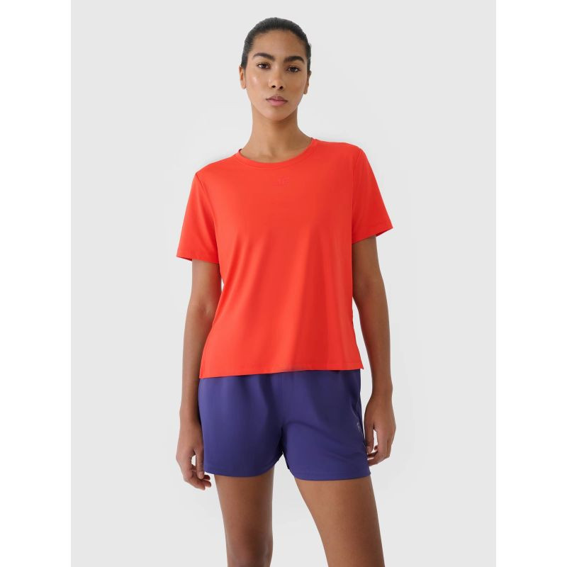 Dámské oversize rychleschnoucí tréninkové tričko 4F 4FRSS25TFTSF1236-62S