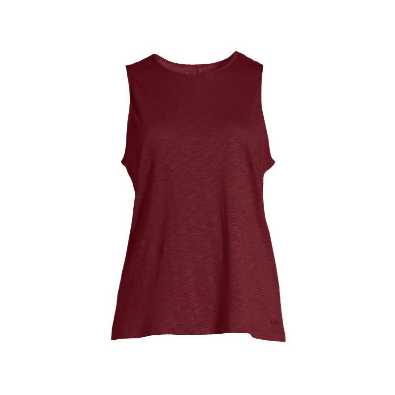 CASALL Soft Texture Tank večerní červené tréninkové tričko