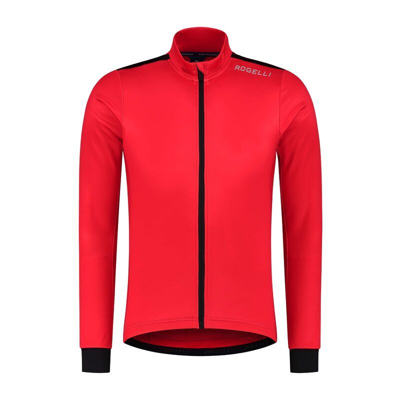 Tričko Rogelli s&nbsp;dlouhým rukávem CORE, červené, velikost 4XL - Pro ženy trička, tílka, košile