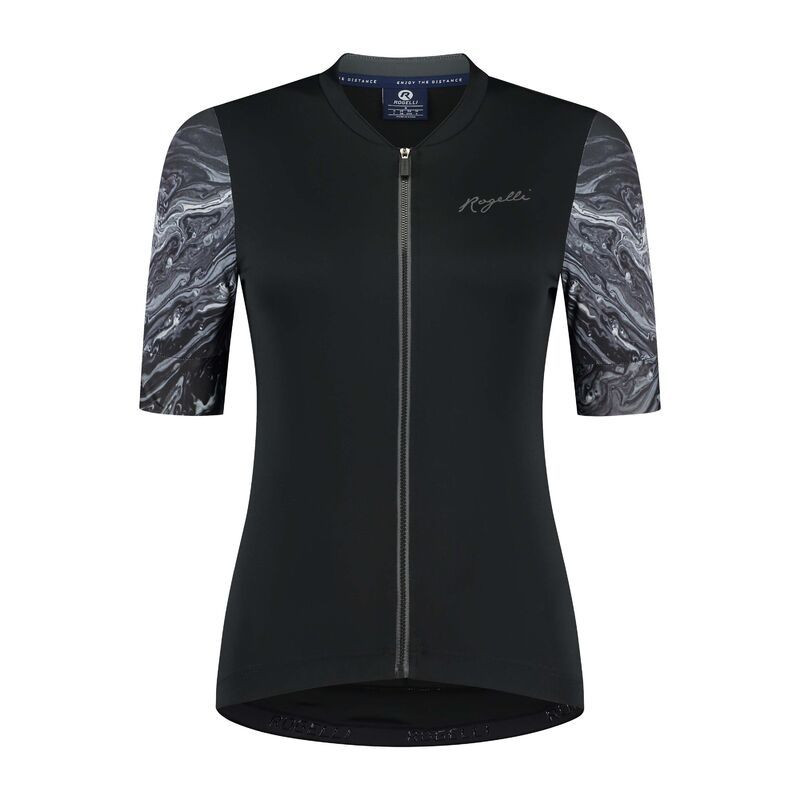 Rogelli dámský dres LIQUID black-grey S - Pro ženy trička, tílka, košile