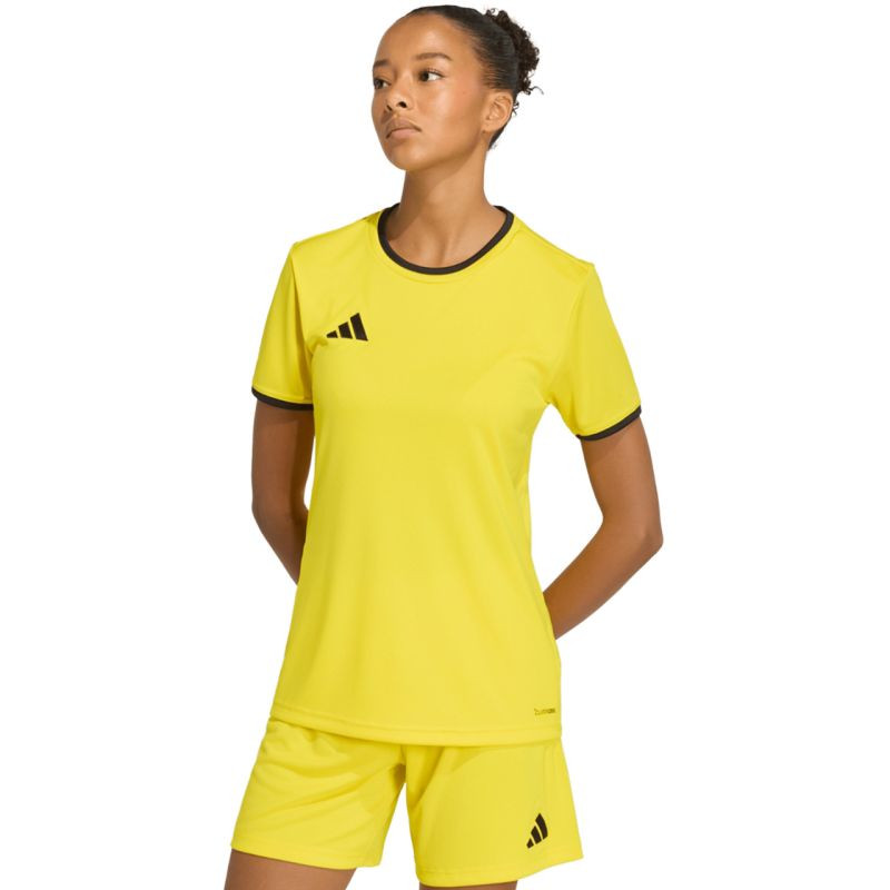 Adidas dámský dres Entrada 26 Jersey žlutý JZ2493 - Pro ženy trička, tílka, košile