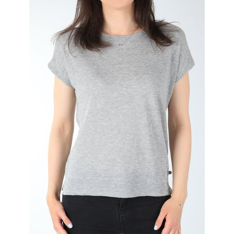 Wrangler Relaxed Tee Mid Grey W W7331E537 tričko - Pro ženy trička, tílka, košile