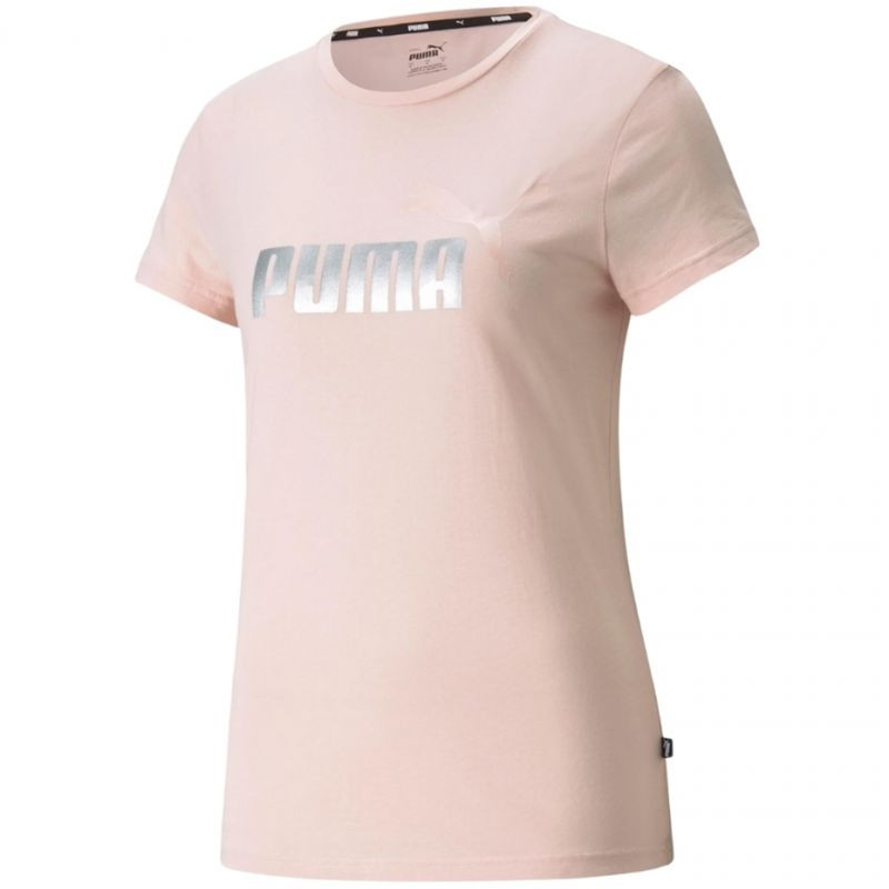 Dámské tričko ESS+Metallic Logo Tee W 586890 36 - Puma - Pro ženy trička, tílka, košile