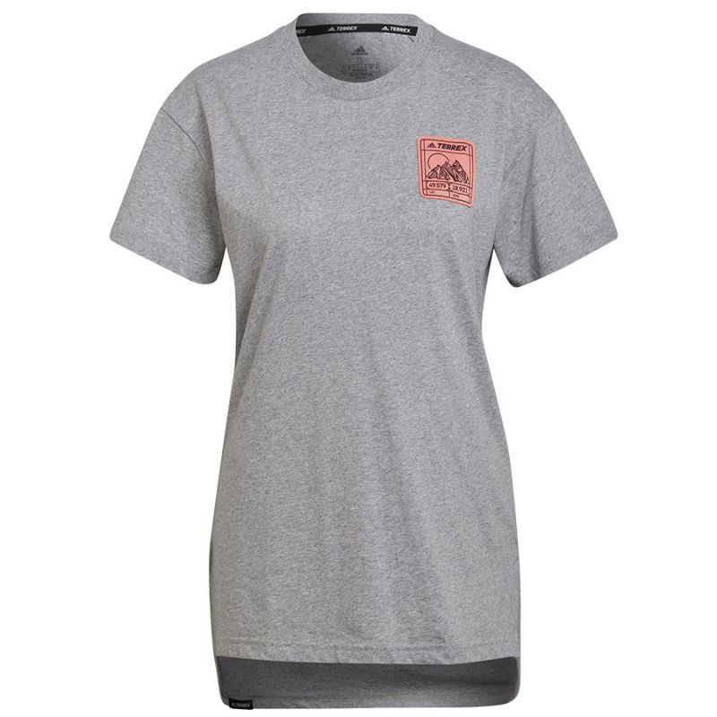 Dámské tričko TX Pat Mou TE W H50943 - Adidas - Pro ženy trička, tílka, košile