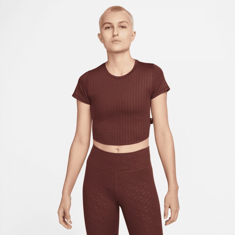 Dámské tričko Dri-FIT One Luxe W DM7336-273 - Nike - Pro ženy trička, tílka, košile