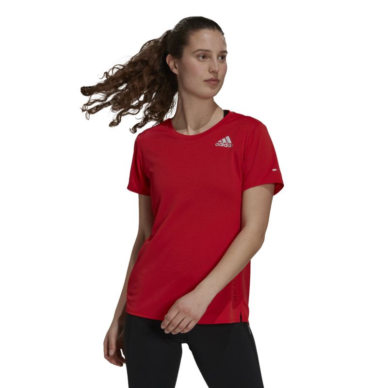 Dámské běžecké tričko HEAT RDY W H45132 - Adidas - Pro ženy trička, tílka, košile