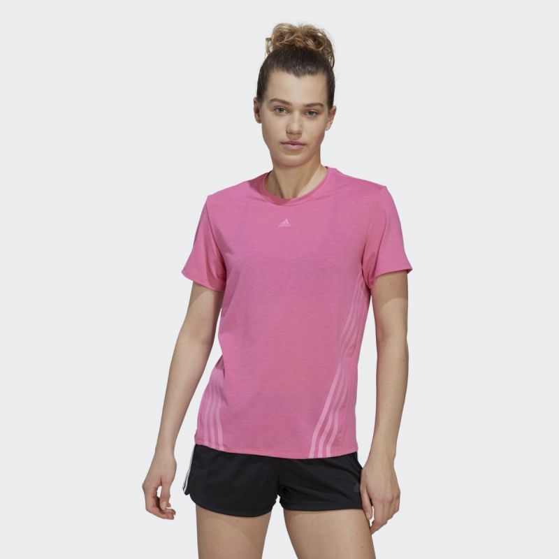 Dámské tričko Train Icons 3-Stripes Tee W HK6977 - Adidas - Pro ženy trička, tílka, košile