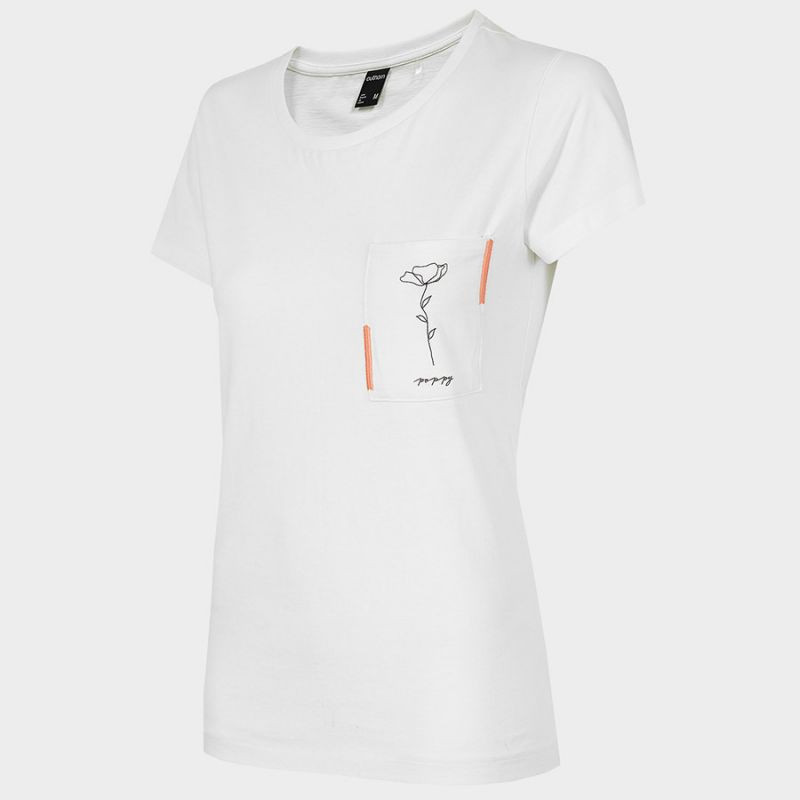 Dámské tričko W HOL22-TSD614 10S - Outhorn - Pro ženy trička, tílka, košile