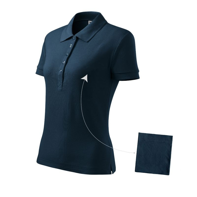 Polokošile Malfini Cotton W MLI-21302 navy blue - Pro ženy trička, tílka, košile