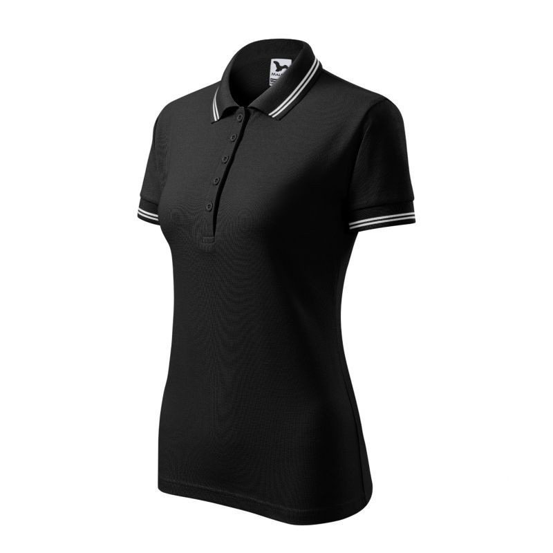 Adler Urban W polokošile MLI-22001 černá - Pro ženy trička, tílka, košile