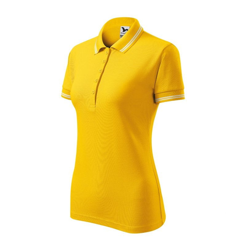 Adler Urban W polokošile MLI-22004 žlutá - Pro ženy trička, tílka, košile