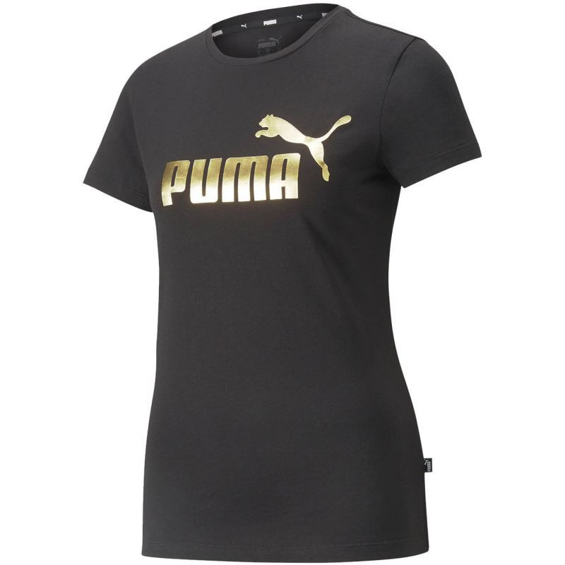 Puma ESS+ Metallic Logo Tee W 848303 01 tričko - Pro ženy trička, tílka, košile