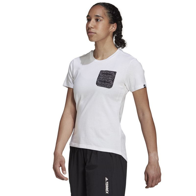 Dámské tričko TX Pocket W GU8983 - Adidas - Pro ženy trička, tílka, košile