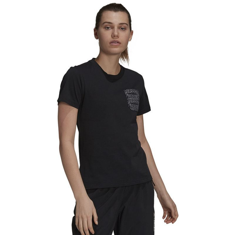 Dámské tričko TX Pocket W GU8984 - Adidas - Pro ženy trička, tílka, košile