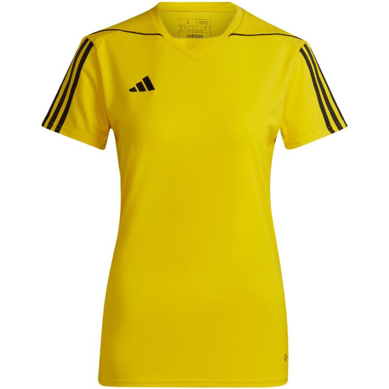 Dámský dres adidas Tiro 23 League Jersey žlutý HR4614 - Pro ženy trička, tílka, košile