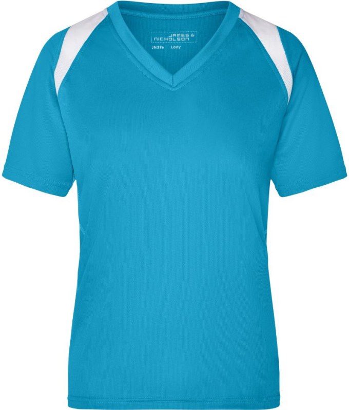 Daiber JN 396 Dámské běžecké tričko 02.0396 turquoise/white