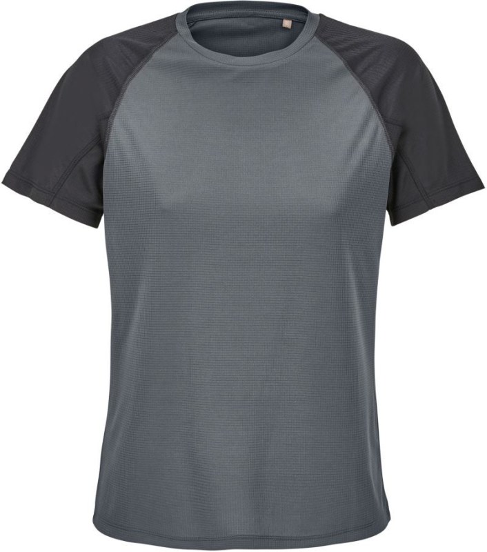 SOL´S Vortex Women Dámské raglánové sportovní tričko 25.4788 black/charcoal grey