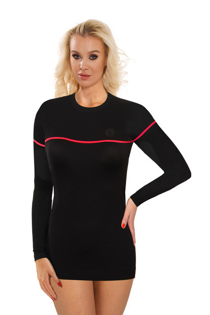 Sesto Senso Thermo Longsleeve CL36 Black - Pro ženy trička, tílka, košile