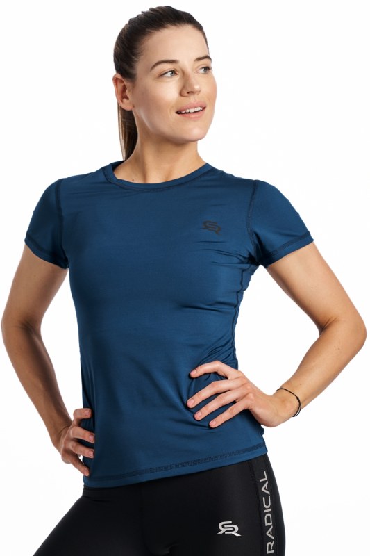 Drsné tričko Radical Capri Navy Blue - Pro ženy trička, tílka, košile