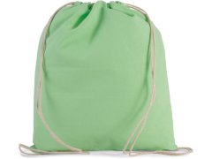 Kimood KI 0147 Sportovní vak z bio bavlny 19.0147 pistachio green