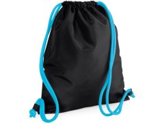 BagBase BG 110 Sportovní vak Icon 52.0110 black/surf blue