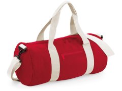 BagBase BG 140 Kulatá sportovní taška 52.0140 classic red/off white