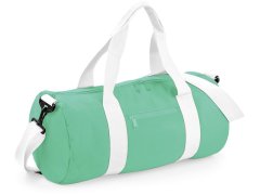 BagBase BG 140 Kulatá sportovní taška 52.0140 mint green/white