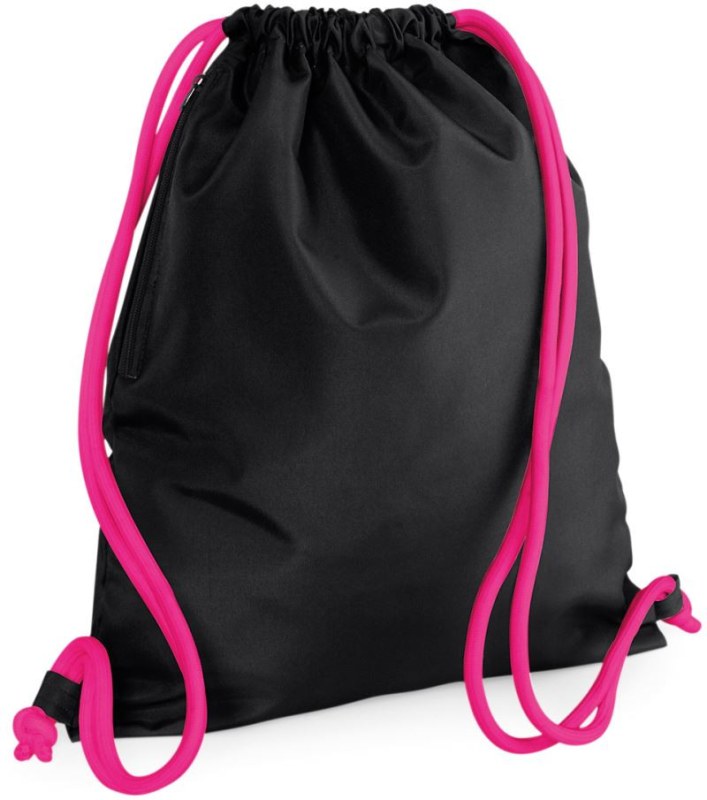 BagBase BG 110 Sportovní vak Icon 52.0110 black/fuchsia - Sportovní doplňky Batohy a&nbsp;tašky
