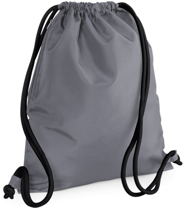 BagBase BG 110 Sportovní vak Icon 52.0110 graphite grey/black - Sportovní doplňky Batohy a&nbsp;tašky