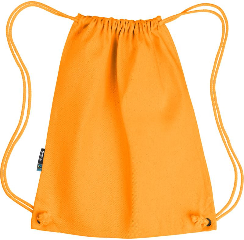 Neutral O 90020 Fairtrade Sportovní vak z&nbsp;bio bavlny 77.9020 okay orange - Sportovní doplňky Batohy a&nbsp;tašky