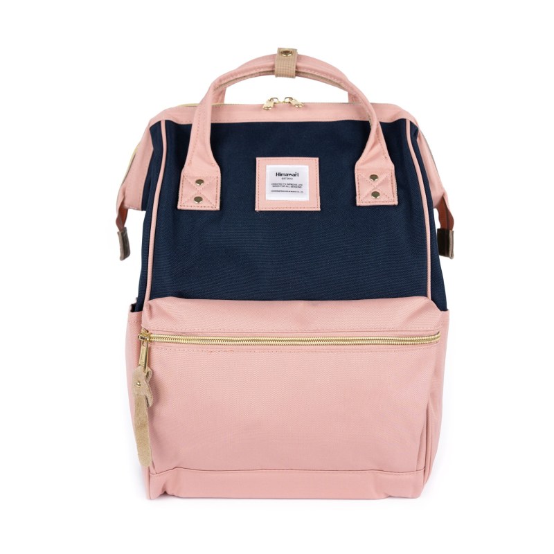 Batoh Himawari tr23184-7 Navy Blue/Light Pink - Sportovní doplňky Batohy a tašky