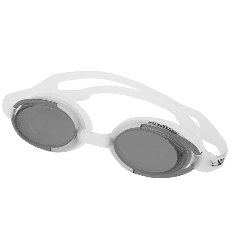 Plavecké brýle Aqua-Speed Malibu bílé a černé - Sportovní doplňky Brýle