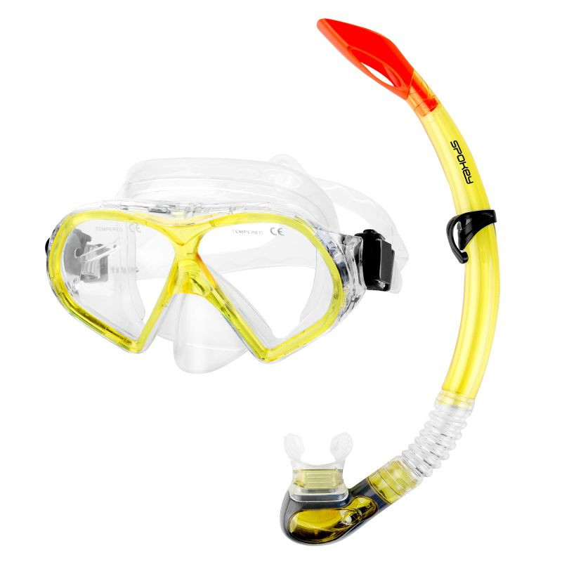 Potápěčský set: maska + šnorchl Spokey FLONA - Sportovní doplňky Brýle