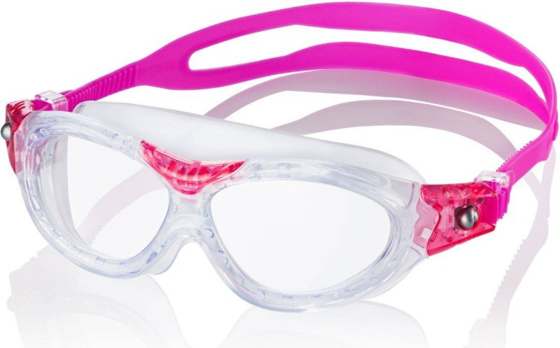 AQUA SPEED Plavecké brýle Marin Kid Pink/Transparent Pattern 63 - Sportovní doplňky Brýle