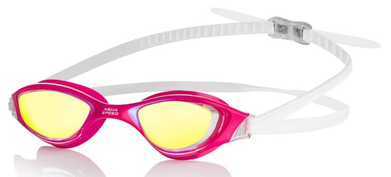 Plavecké brýle AQUA SPEED Xeno Mirror Pink/Gold Pattern 03 - Sportovní doplňky Brýle