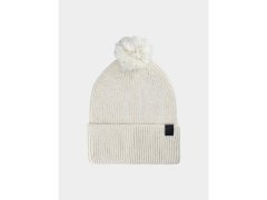 Čepice zimní s&nbsp;bambulí unisex 4F 4FWAW24ACAPU472-11S