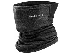 Sportovní nákrčník Rockbros LF7759, zateplený, černý-šedý