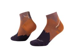 BUFF Merino Lightweight Quarter Socks 137792221 Hnědé 36–38
