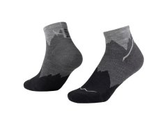 BUFF Merino Lightweight Quarter Socks 137792999 Černé 36–38