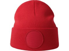 Atlantis Headwear Wind-S Circular Patch Pletená čepice patch 33.0319 red