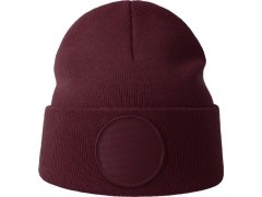 Atlantis Headwear Wind-S Circular Patch Pletená čepice patch 33.0319 burgundy