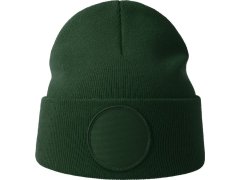Atlantis Headwear Wind-S Circular Patch Pletená čepice patch 33.0319 bottle green
